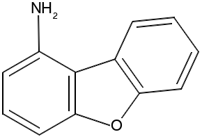 1-Dibenzofuranamine structure, CAS 50548-40-8