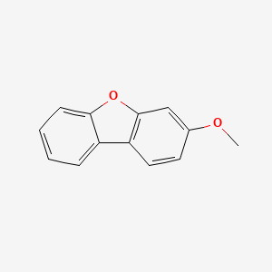 3-methoxyDibenzofuran structure, CAS 20357-71-5
