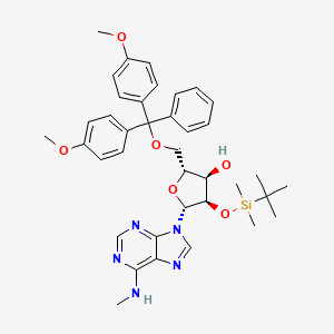 5'-DMT-2'-TBDMS-N6-Me-rA structure, CAS 588698-75-3