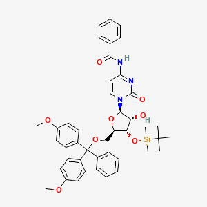 N4-Benzyl-3'-O-t-butyldiMethylsilyl-5'-O-(4,4'-diMethoxytrityl)cytidine structure, CAS 81246-78-8
