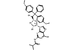 5'-O-DMTr-N2-isobutyrylguanosine structure, CAS 81246-83-5