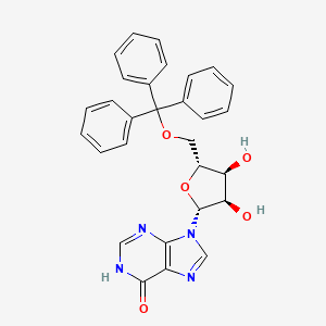 5’O-Tritylinosine structure, CAS 4152-77-6