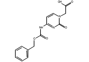 C(Cbz)acetic acid structure, CAS 144564-95-4