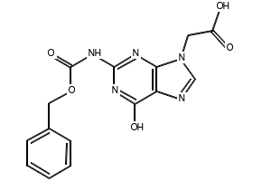 G(Cbz)-acetic acid structure, CAS 169287-69-8
