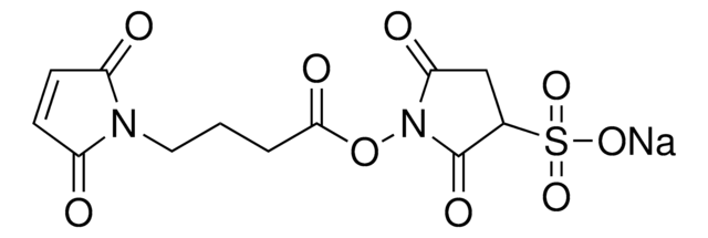 Sulfo-N-succiniMidyl 4-MaleiMidobutyrate sodiuM salt structure, CAS 185332-92-7