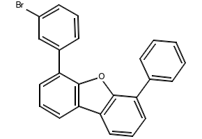 4-(3-bromophenyl)-6-phenyldibenzo[b,d]furan structure, CAS 2088537-45-3