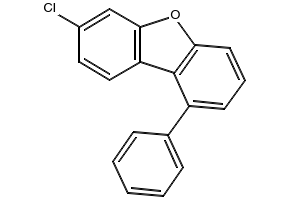 DIBENZOFURAN,1-CHLORO- structure, CAS 84761-86-4