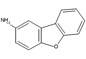 2-dibenzofuranamine structure, CAS 3693-22-9