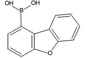 Dibenzo[b,d]furan-1-ylboronic acid structure, CAS 162607-19-4