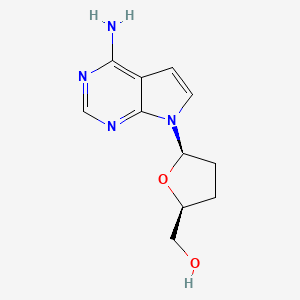 7-Deaza-2,3-dideoxyadenosine Suppliers structure, CAS 40627-30-3