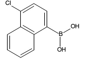 Boronic acid, (4-chloro-1-naphthalenyl)- (9CI) structure, CAS 147102-97-4
