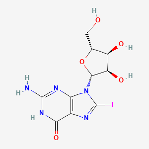8-iodocoumarin structure, CAS 18438-99-8