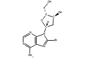 8-BROMO-2'-DEOXYADENOSINE structure, CAS 14985-44-5