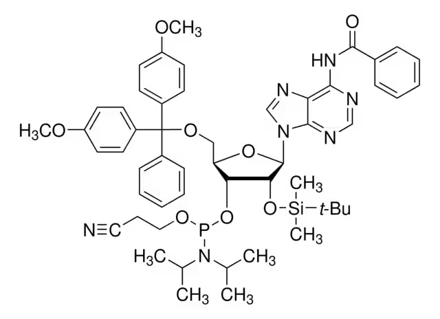 3',5'-DTBS-2'-TBDMS-rA structure, CAS 212375-93-4
