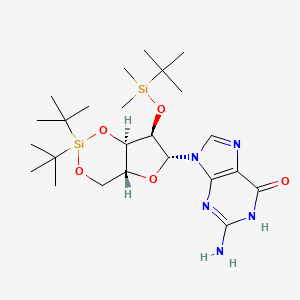 2'-O-(tert-Butyldimethylsilyl)-3',5'-O-(di-tert-butylsilanediyl)guanosine structure, CAS 401812-99-5
