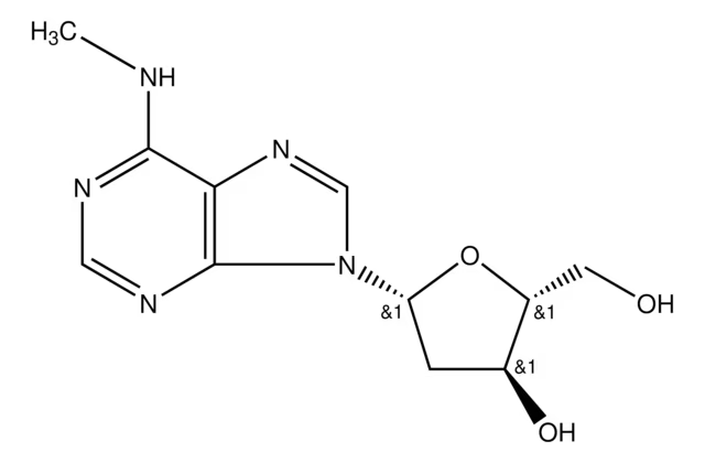 N6-METHYL-2'-DEOXY-ADENOSINE structure, CAS 2002-35-9