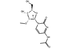 N4-Acetyl-2'-O-Methyl-cytidine structure, CAS 113886-71-8