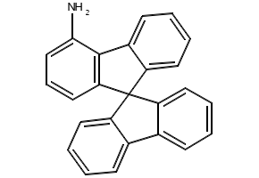 9,9'-Spirobi[9H-fluoren]-4-amine structure, CAS 1579281-06-3
