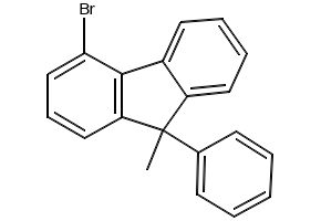 9-(2-BroMo-phenyl)-9-phenyl-9H-fluorene structure, CAS 1998216-26-4
