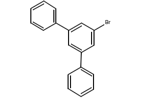 1-Bromo-3,5-diphenylbenzene structure, CAS 103068-20-8