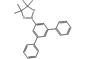 4,4,5,5-tetramethyl-2-(3',4',5'-triphenyl[1,1':2',1''-terphenyl]-3-yl)-1,3,2-dioxaborolane structure, CAS 872118-08-6