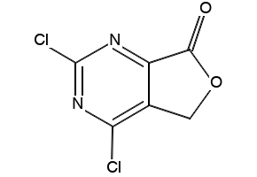 2,4-dihydroxyfuro[3,4-d]pyriMidin-7(5H)-one structure, CAS 15783-48-9