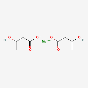 magnesium 3-hydroxybutyrate structure, CAS 163452-00-4