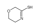 morpholine-3-thione structure, CAS 21009-57-4