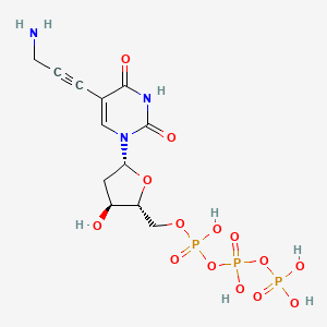 5-(3-AMino-1-propyn-1-yl)-2'-deoxyuridine 5'-(Tetrahydrogen Triphosphate) structure, CAS 179101-49-6