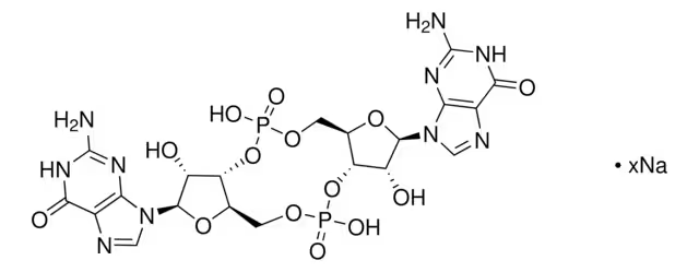 bis(3',5')-cyclic diguanylic acid structure, CAS 61093-23-0