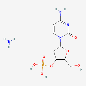 2'-DEOXYCYTIDINE 3'-MONOPHOSPHATE AMMONIUM SALT structure, CAS 102783-50-6