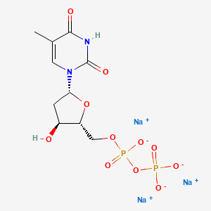 2'-Deoxythymidine-5'-diphosphate trisodium salt structure, CAS 95648-78-5