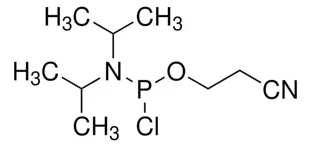 2-Cyanoethyl N,N-diisopropylchlorophosphoramidite structure, CAS 89992-70-1