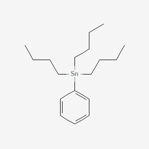 TRIBUTYLPHENYLTIN structure, CAS 960-16-7
