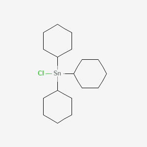 TRICYCLOHEXYLTIN CHLORIDE structure, CAS 3091-32-5