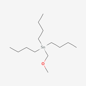 Tributyl(methoxymethyl)stannane structure, CAS 27490-32-0