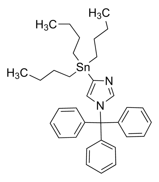 4-(Tributylstannyl)-1-tritylimidazole structure, CAS 208934-35-4
