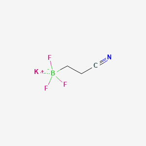 Potassium 2-Cyanoethyltrifluoroborate structure, CAS 1159919-79-5
