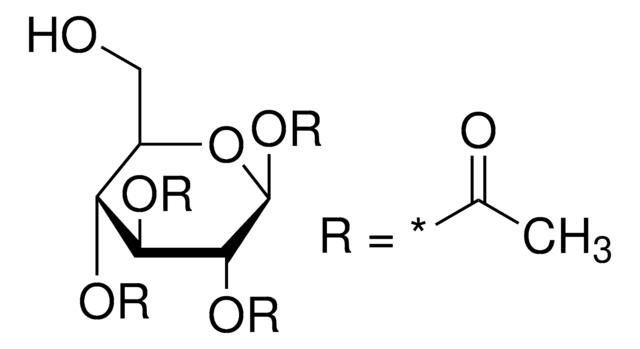 2,3,4,6-TETRA-O-ACETYL-BETA-D-GLUCOPYRANOSE structure, CAS 13100-46-4