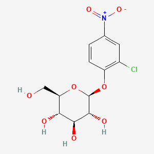 2-CHLORO-4-NITROPHENYL-BETA-D-GLUCO- PYRANOSIDE* structure, CAS 120221-14-9