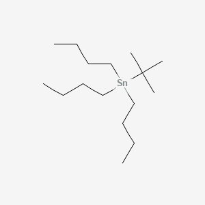 Tributyl-tert-Butylstannane structure, CAS 61906-72-7