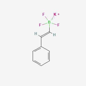 POTASSIUM BETA-STYRYLTRIFLUOROBORATE structure, CAS 201852-49-5