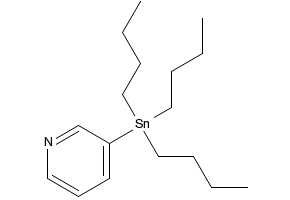 3-(1,1,1-TRIBUTYLSTANNYL)PYRIDINE structure, CAS 59020-10-9
