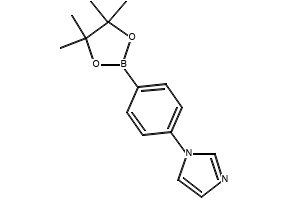 1-iMidazole-4-boronic ester structure, CAS 851199-70-7