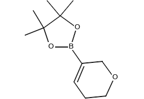 3,6-dihydropyran-5-boronic ester structure, CAS 212127-81-6