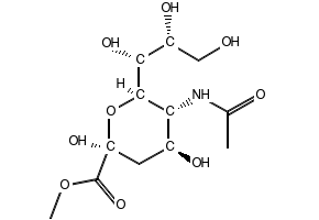 N-ACETYLNEURAMINIC ACID METHYL ESTER structure, CAS 22900-11-4