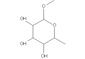METHYL ALPHA-L-FUCOPYRANOSIDE structure, CAS 28915-80-2