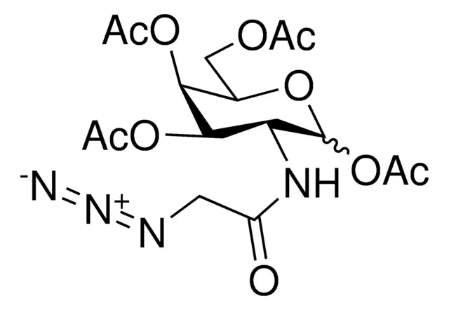 N-azidoacetylgalactosamine-tetraacylated (Ac4GaINAz) structure, CAS 653600-56-7
