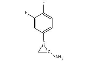 (1R,2S)-2-(3,4-difluorophenyl)cyclopropanaMine hydrochloride structure, CAS 1402222-66-5