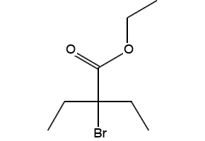 ethylalpha-bromodiethylacetate structure, CAS 6937-28-6